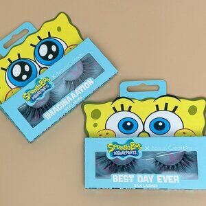 Spongebob squarepants x beauty creations lashes set of 2